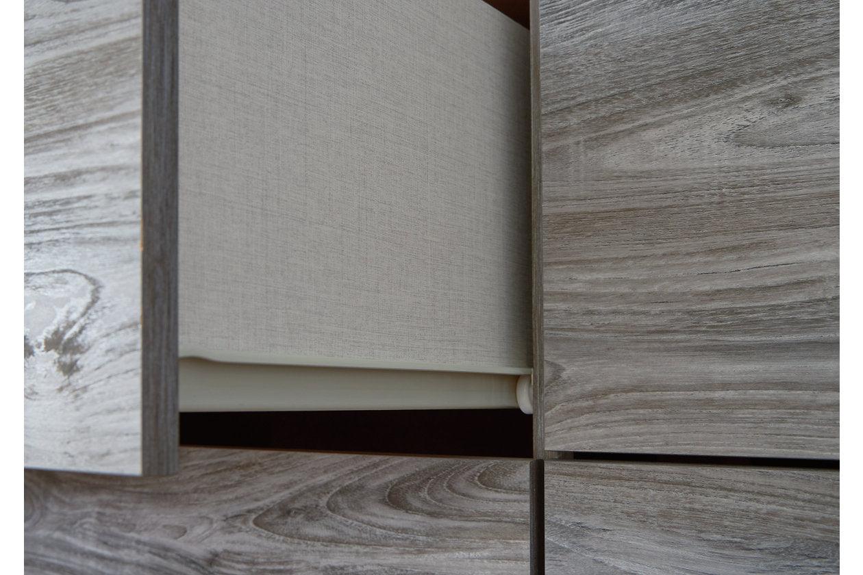 Bronyan Dark Gray Nightstand - Image 6