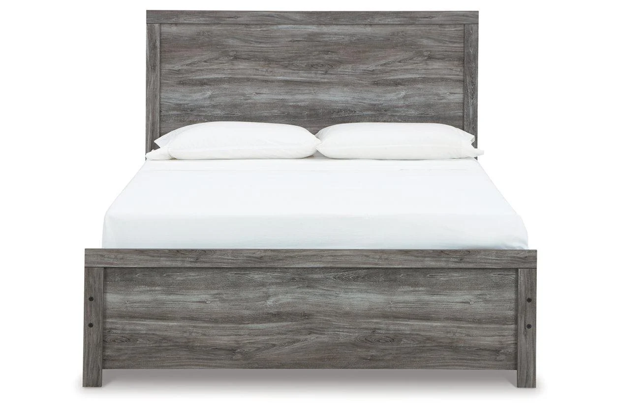 Bronyan Dark Gray Queen Panel Bed - Image 3