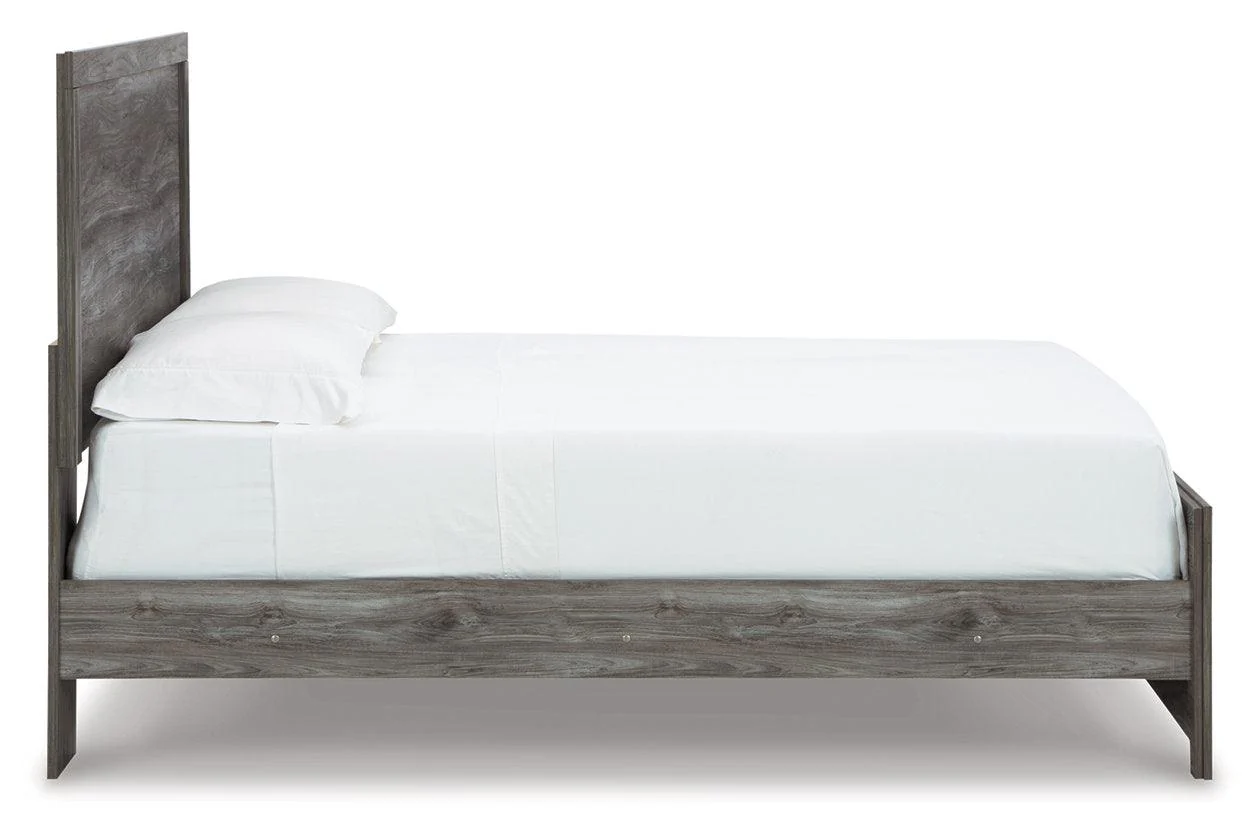 Bronyan Dark Gray Queen Panel Bed - Image 4