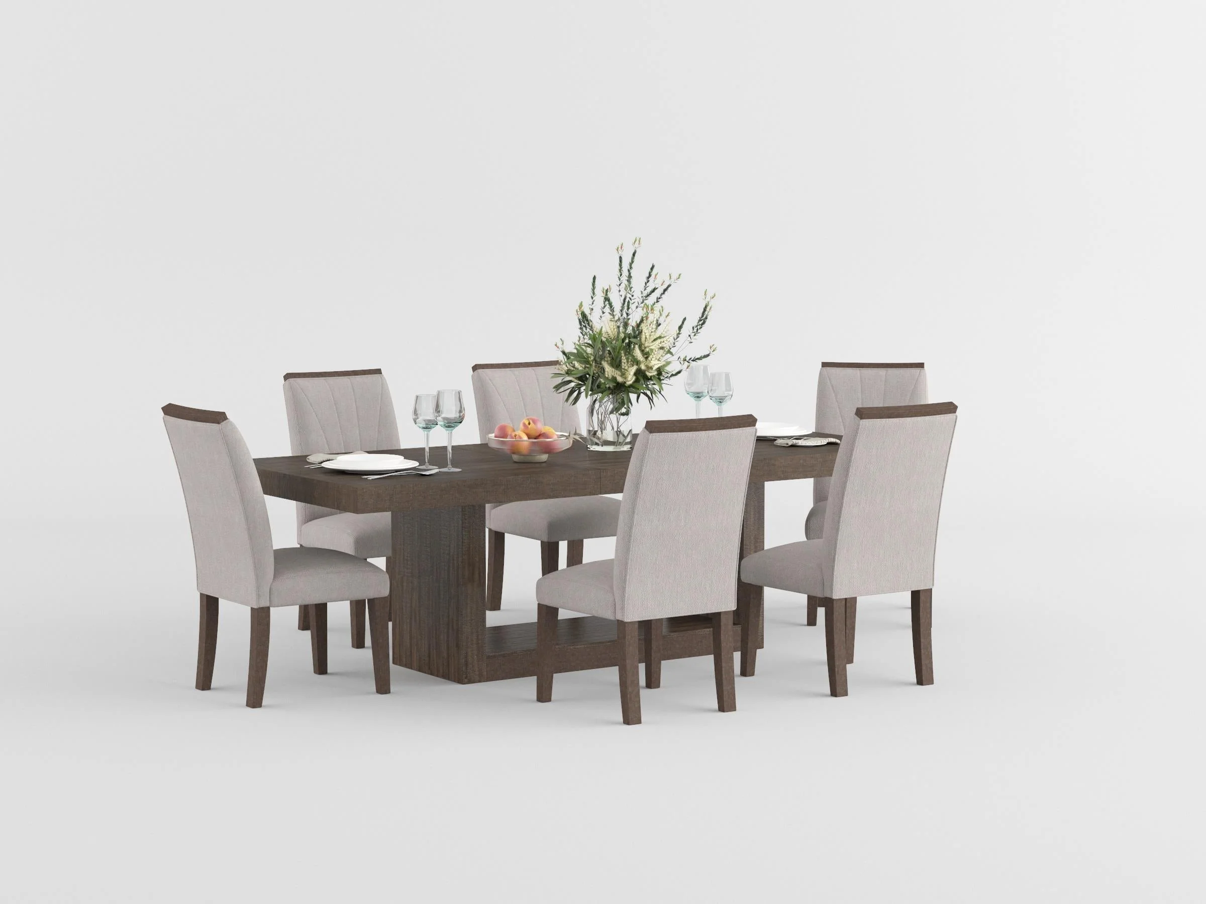 Brookings Brown Dining Table - Image 5