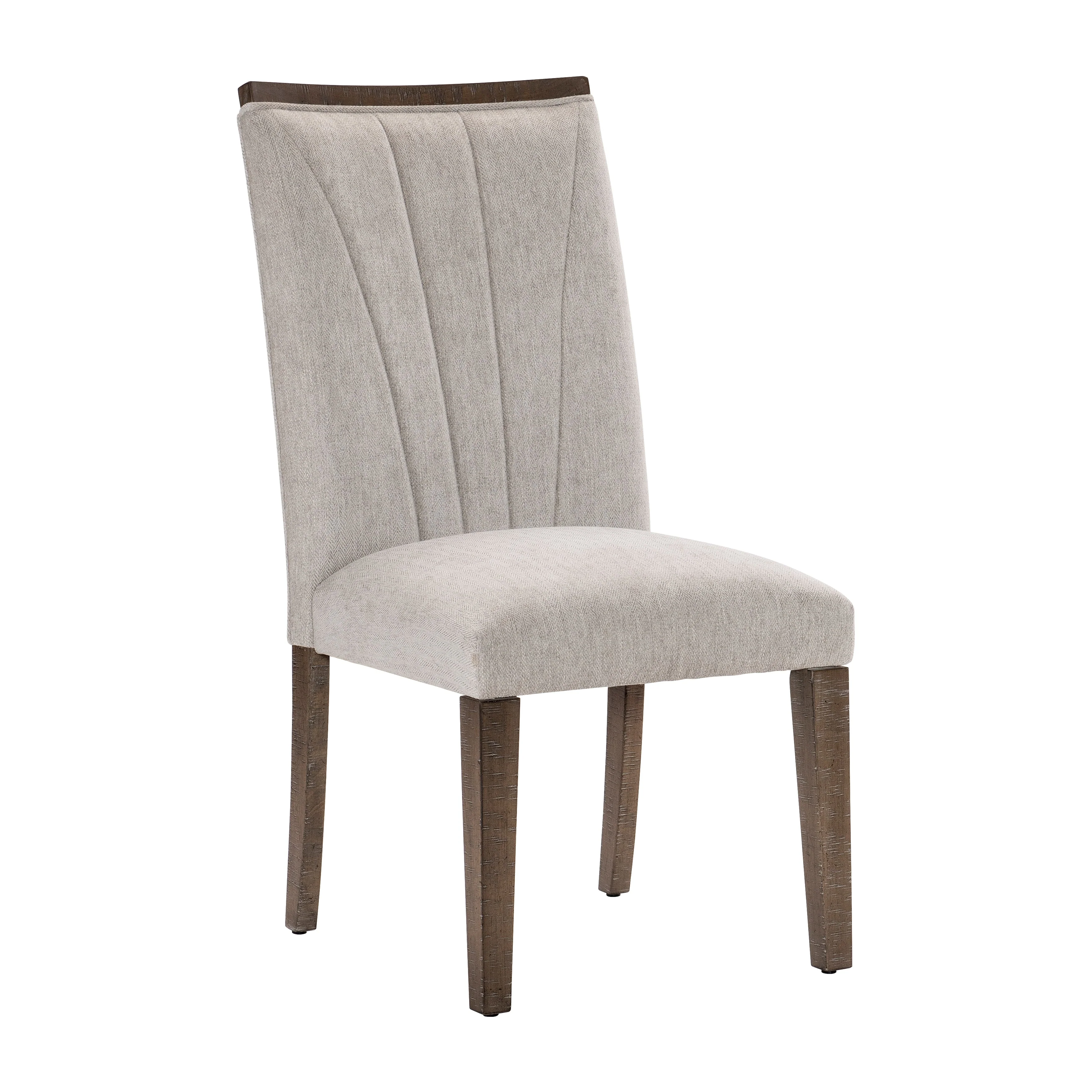Brookings Gray/Brown Dining Side Chair, Set of 2