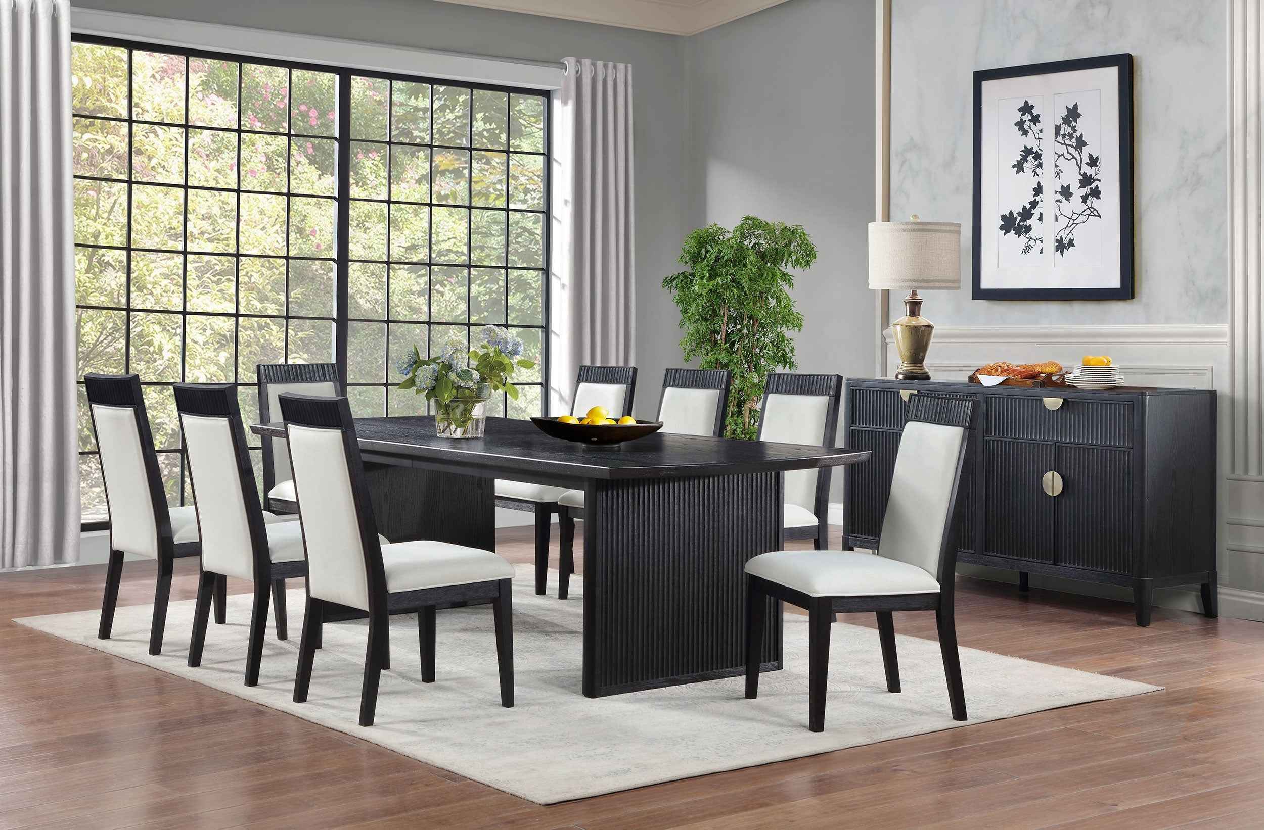 Brookmead Ivory/Black Dining Side Chair (Set of 2) - Image 14