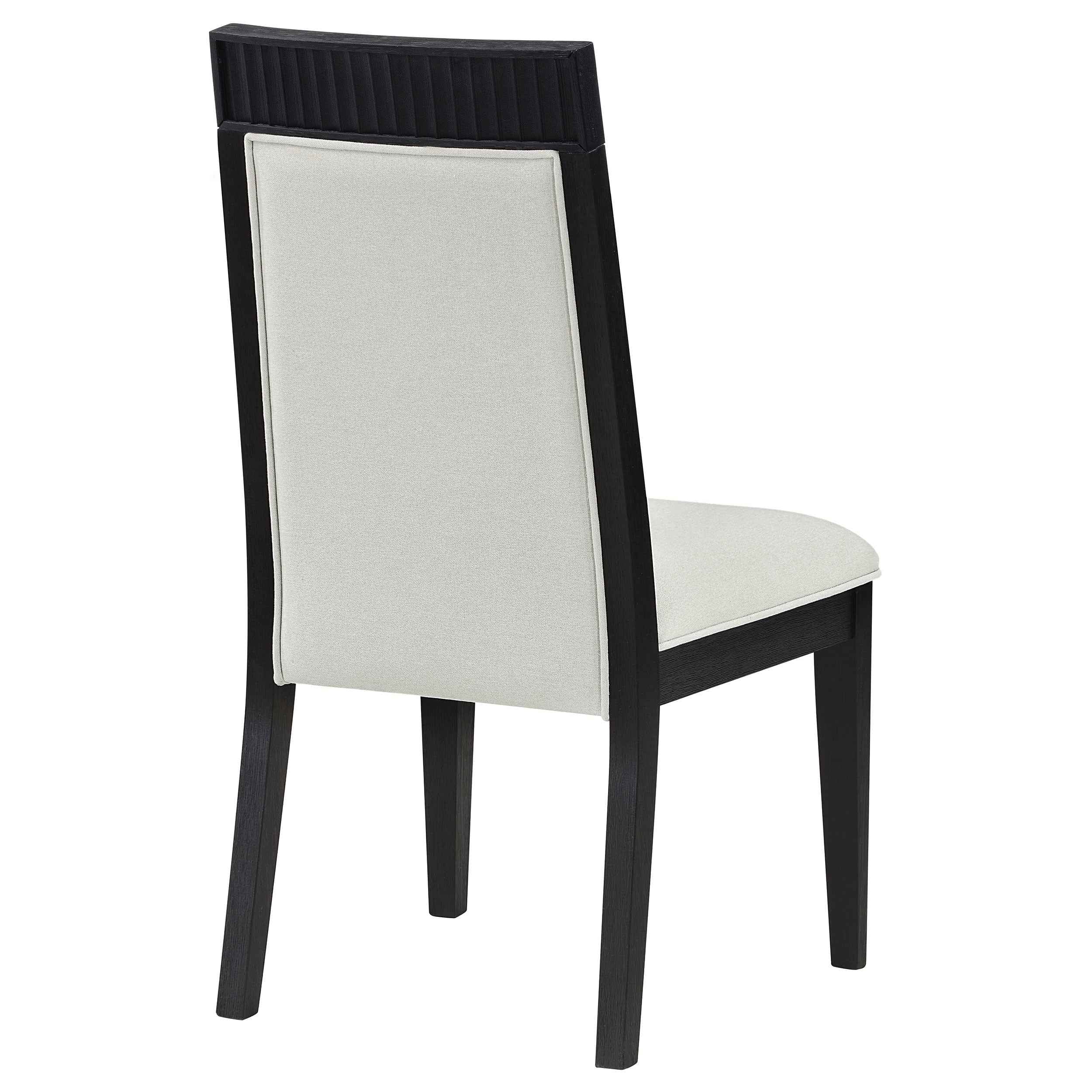 Brookmead Ivory/Black Dining Side Chair (Set of 2) - Image 8