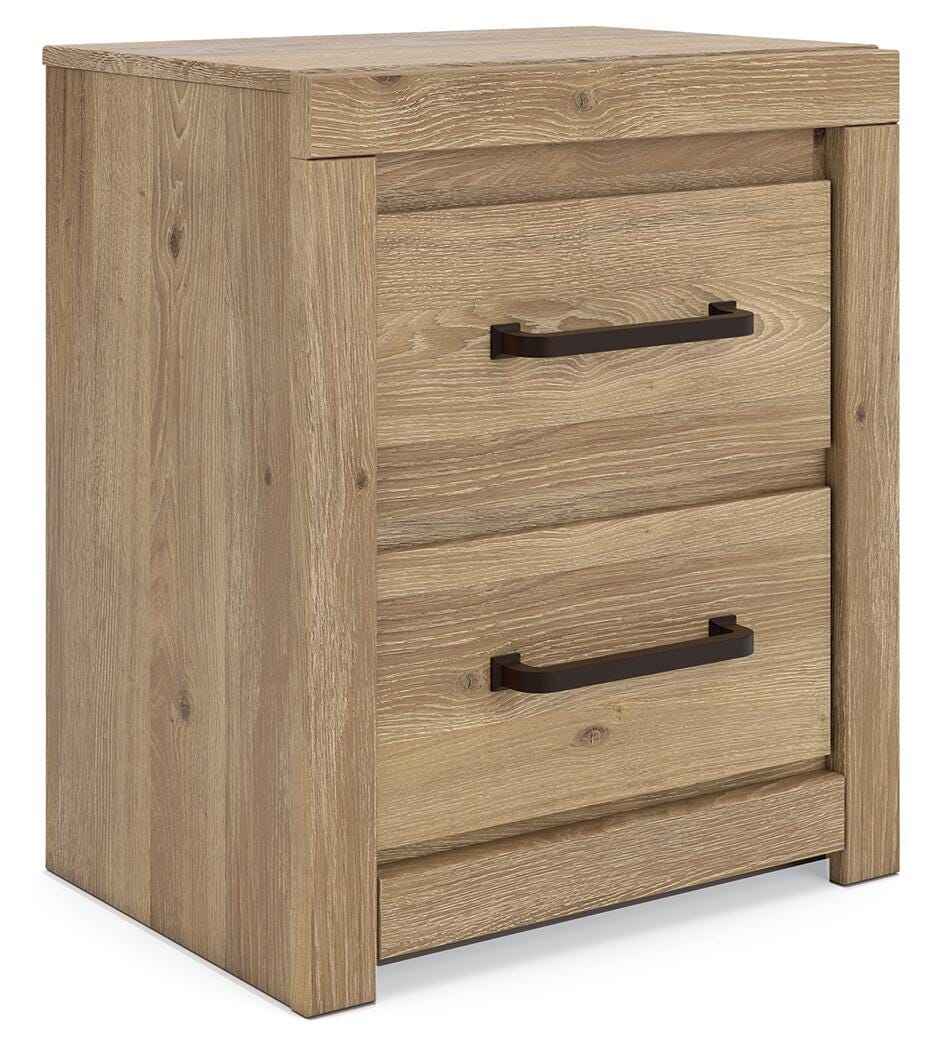 Brozmont Tan Nightstand