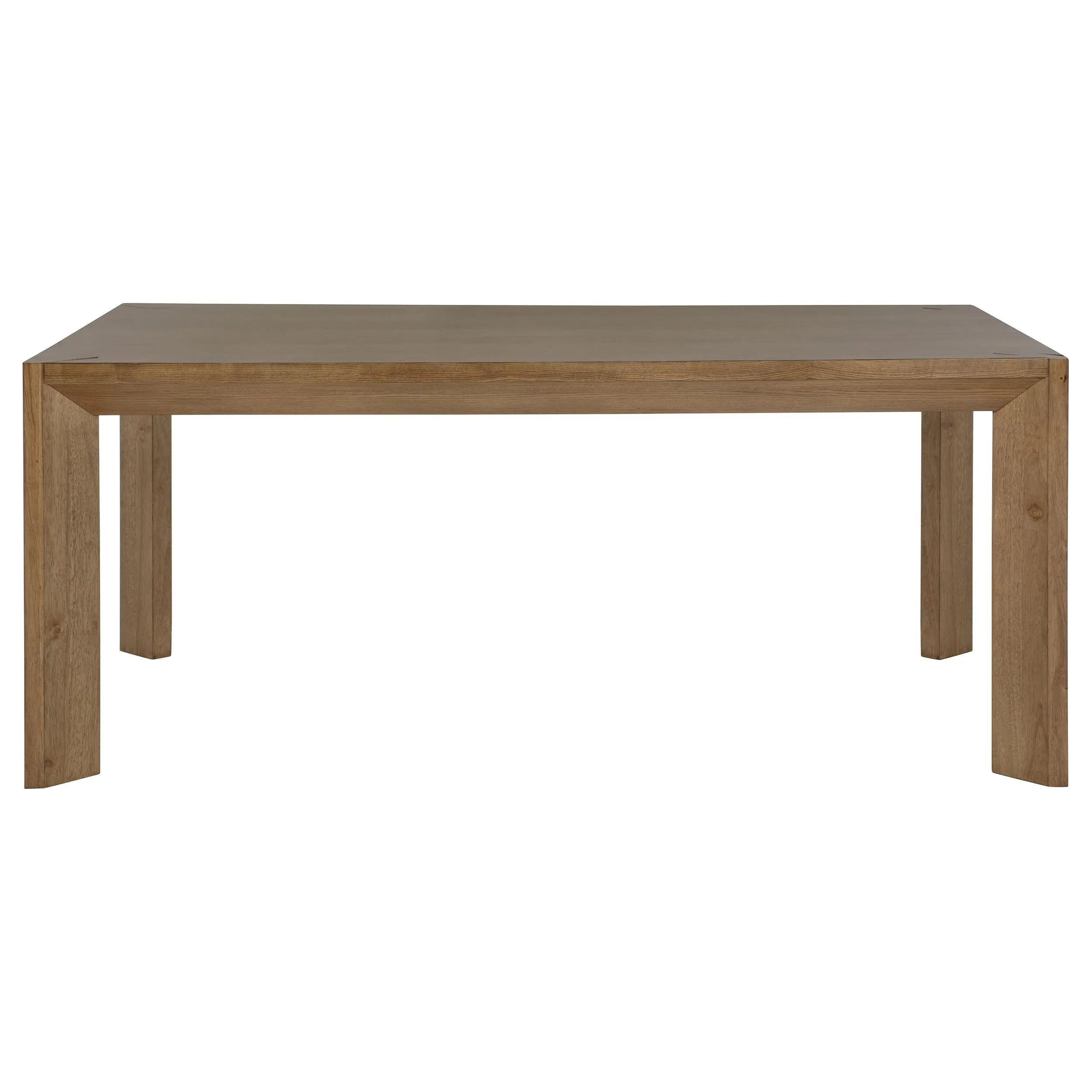 Bruner Natural Brown Rectangular Dining Table - Image 3