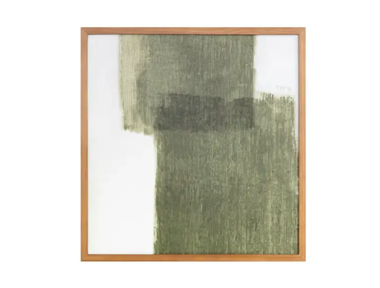 Brush Framed Painting