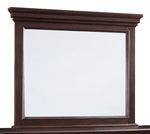 Brynhurst Dark Brown Bedroom Mirror (Mirror Only) - Image 9