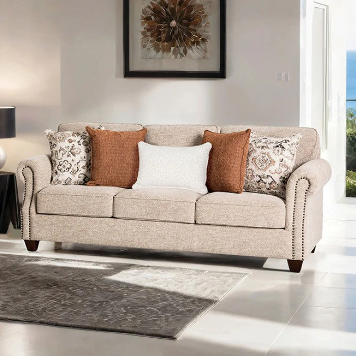 Buckhurst Taupe Upholstery Living Room Set - Image 2