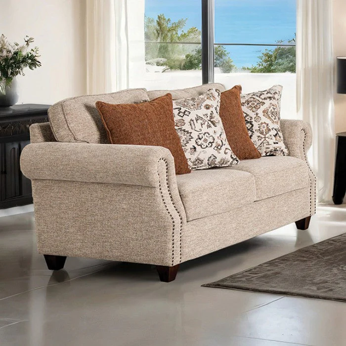Buckhurst Taupe Upholstery Living Room Set - Image 3