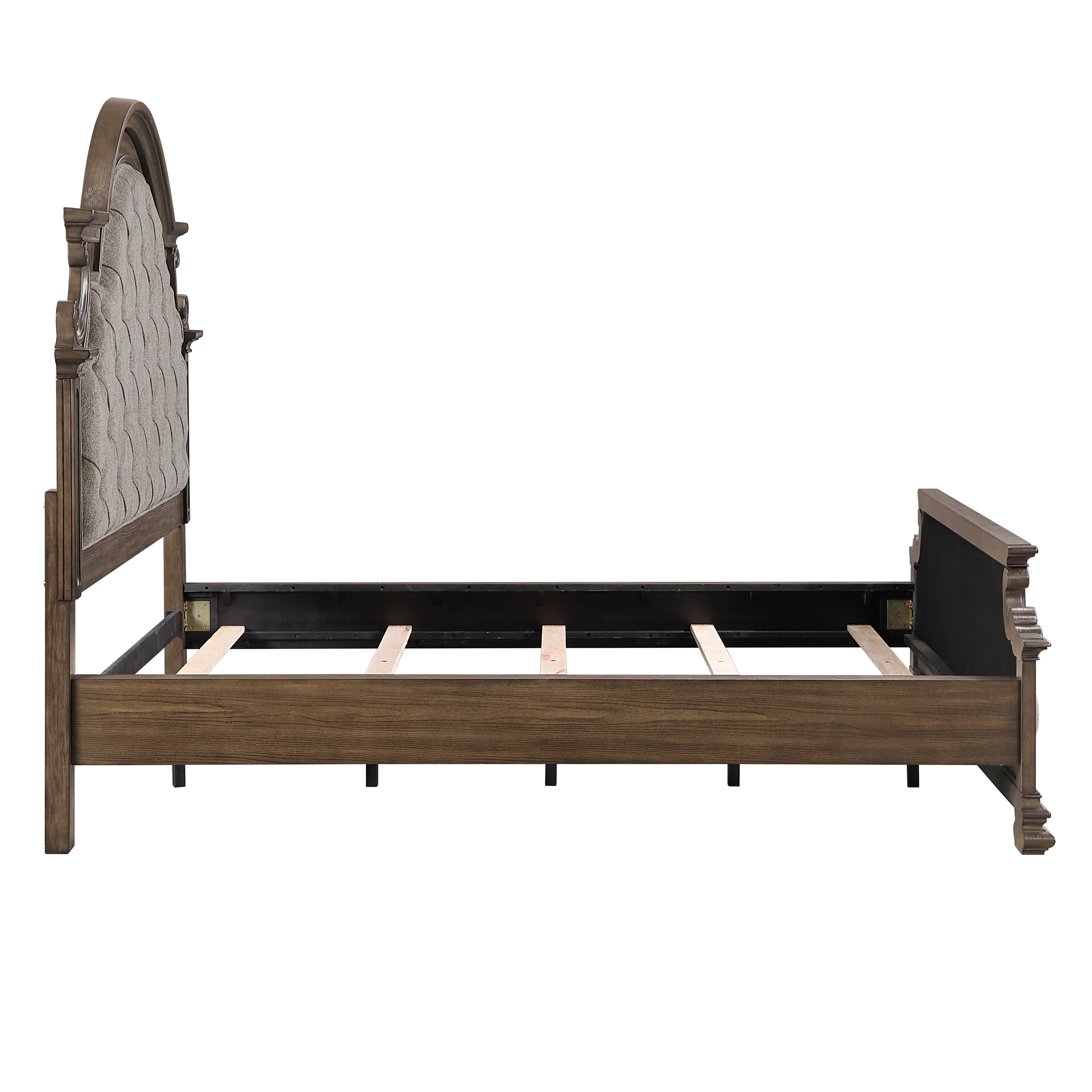 Buckingham Brown Eastern King Bed - Image 5