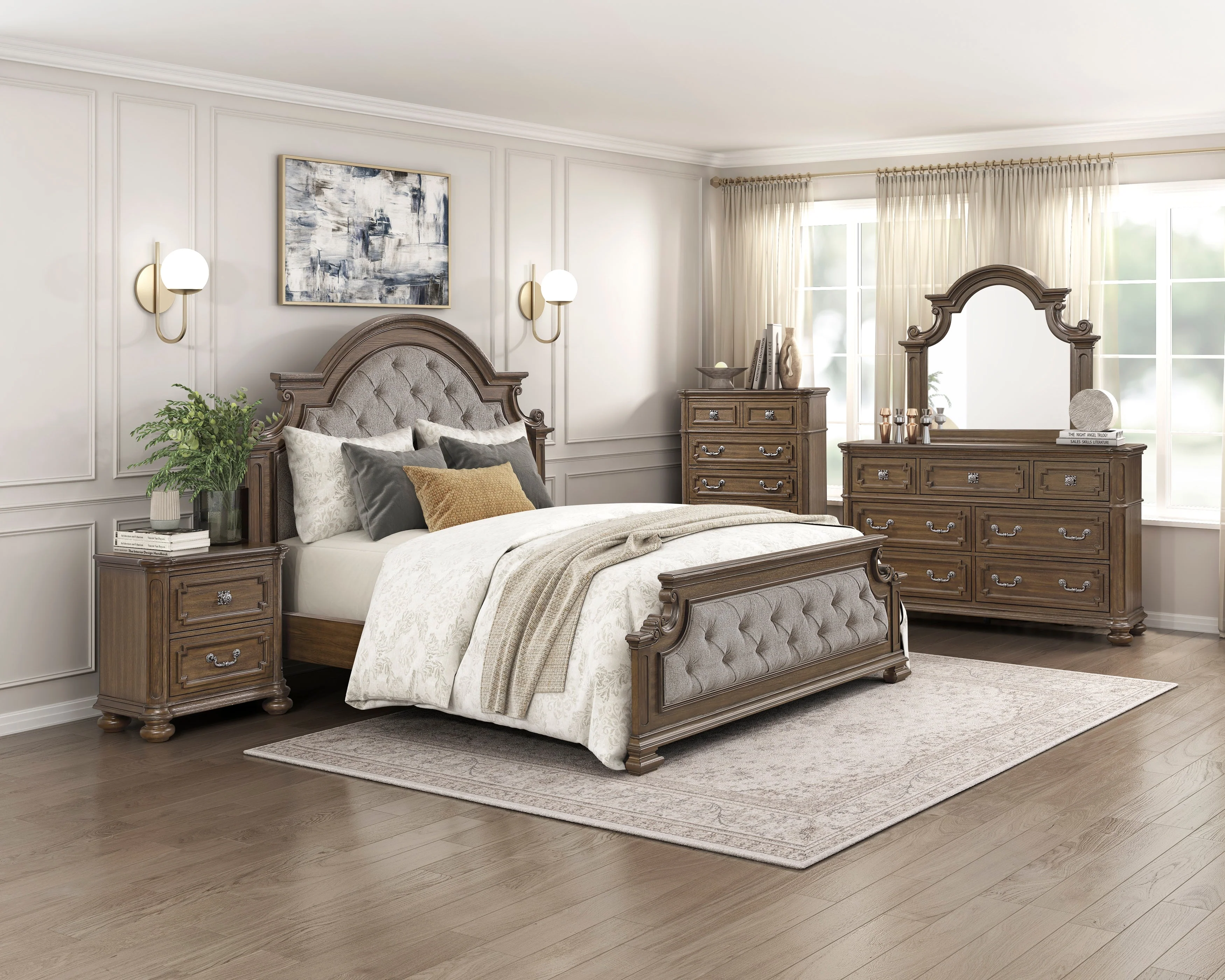 Buckingham Brown Mirror - Image 3