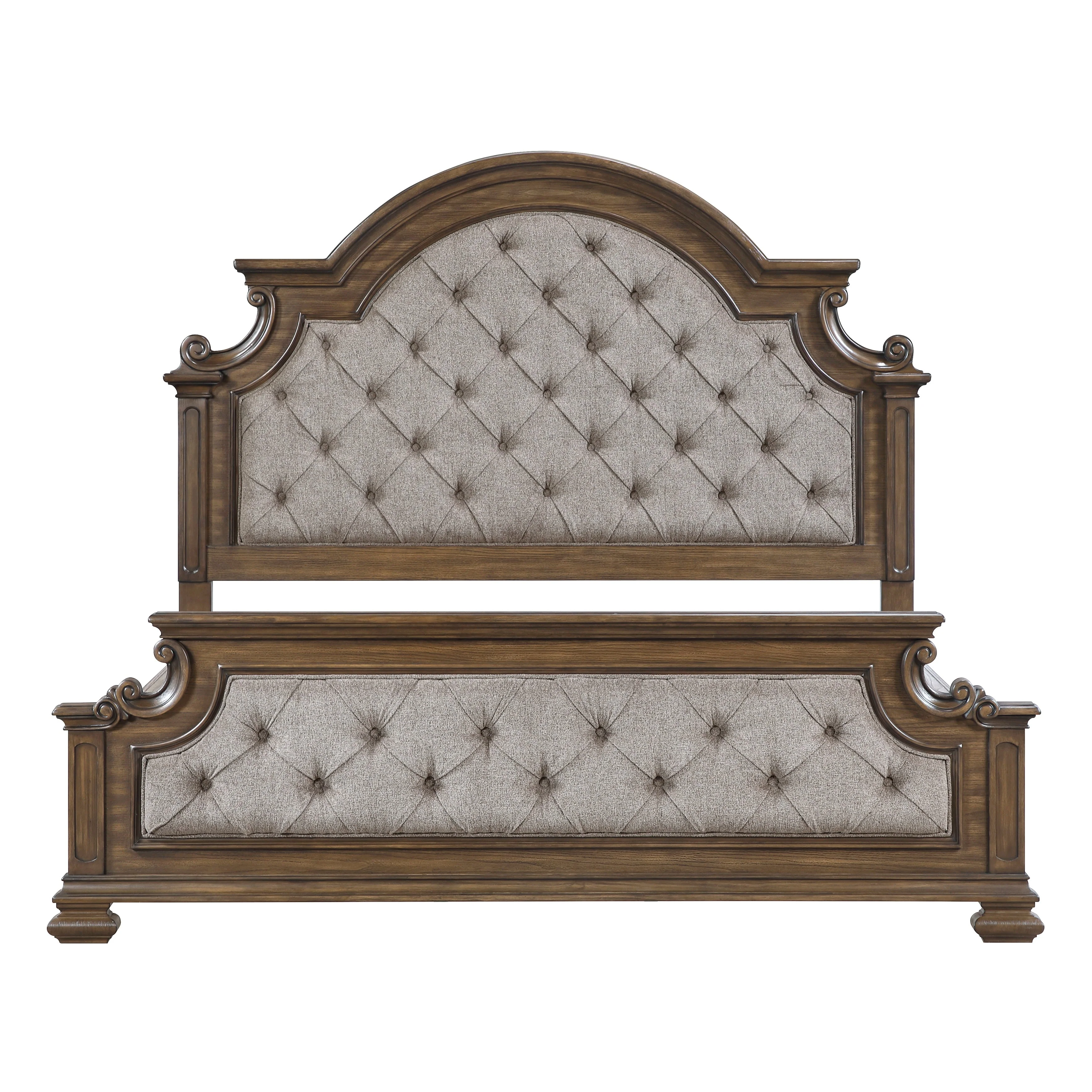 Buckingham Brown Panel Bedroom Set - Image 3