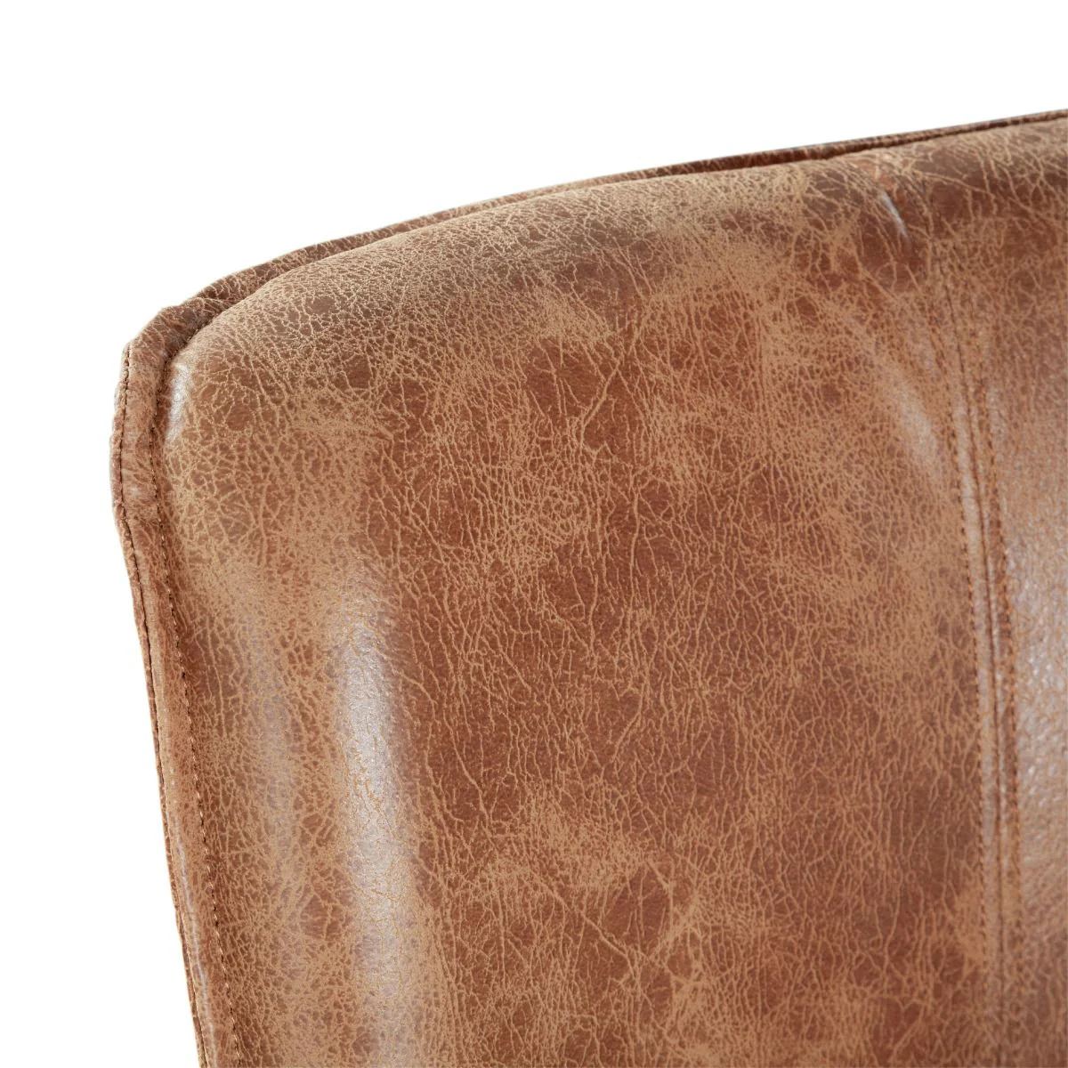 Buddy 20" Dining Chair in Tan Leather with Natural Legs - Image 7