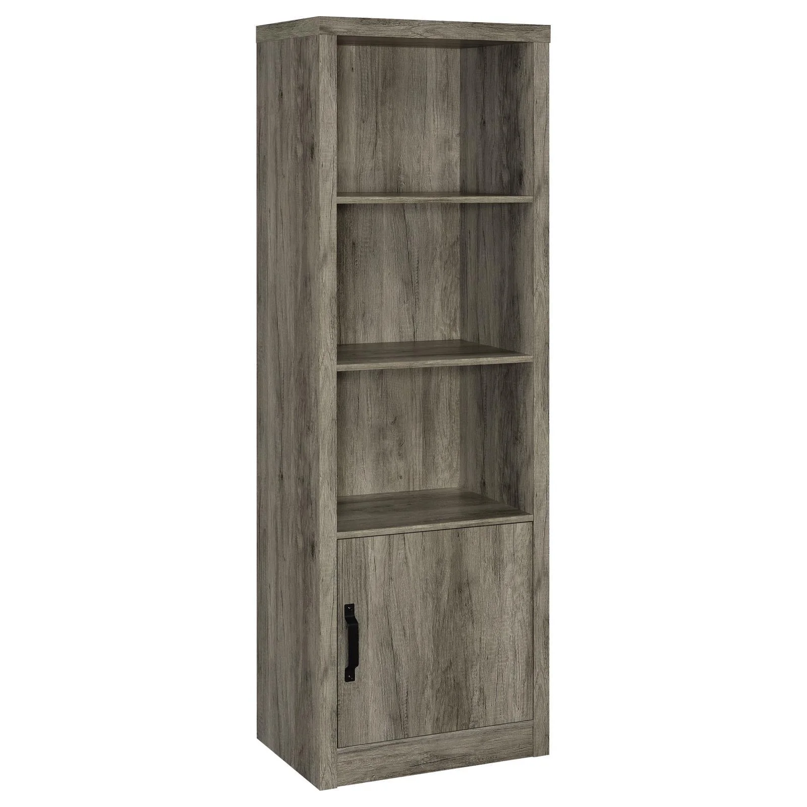 Burke Gray Driftwood 3-piece Entertainment Center - Image 5