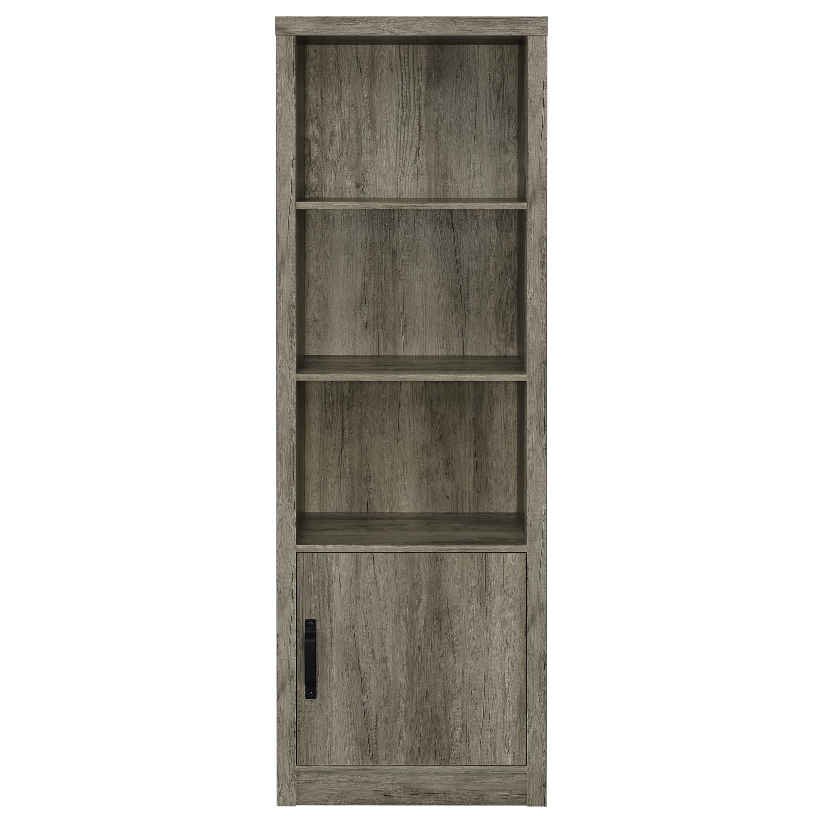 Burke Gray Driftwood 3-piece Entertainment Center - Image 6