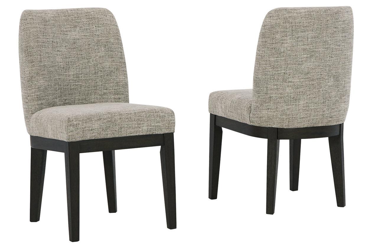 Burkhaus Dark Brown Dining Chair, Set of 2 - Image 7