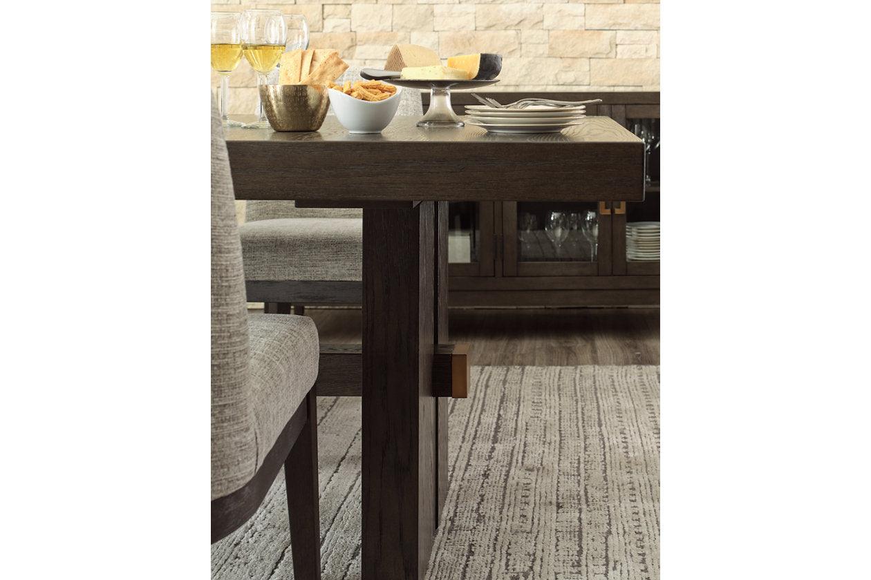 Burkhaus Dark Brown Dining Extension Table - Image 7