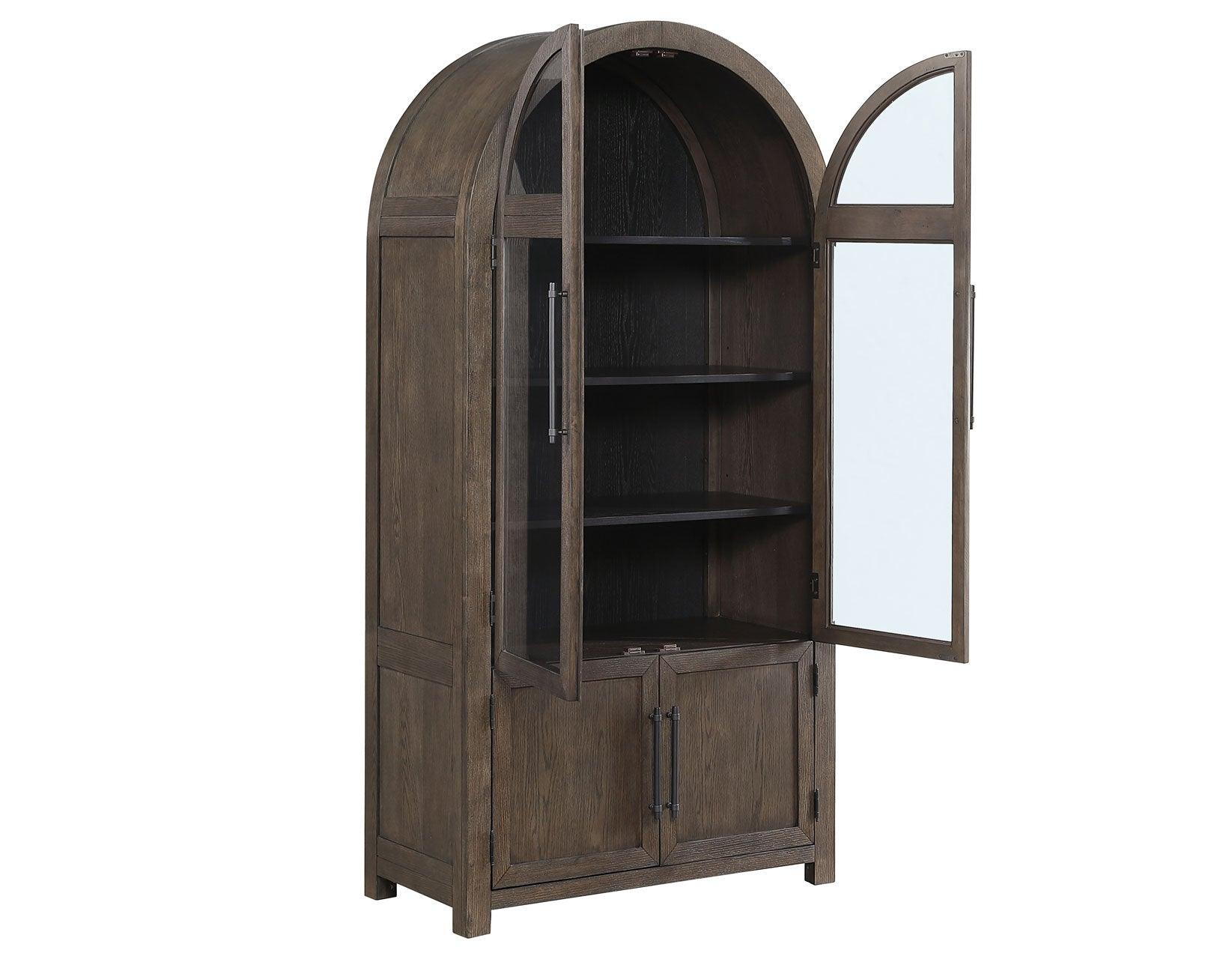 Burlington Cocoa Curio with Black Interior - Image 4