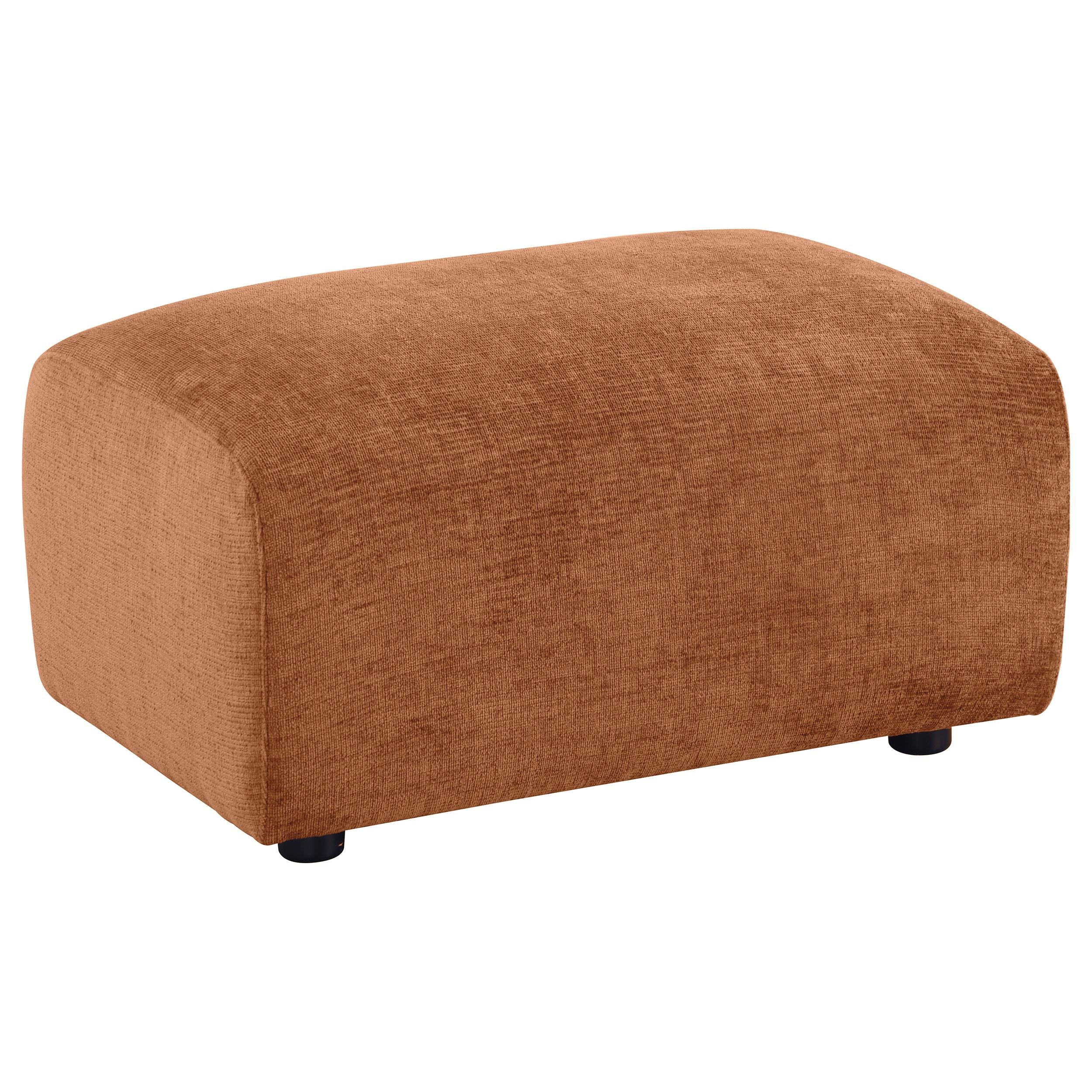 Burnett Burnt Orange 4-piece Chenille Upholstered Sofa Set - Image 9