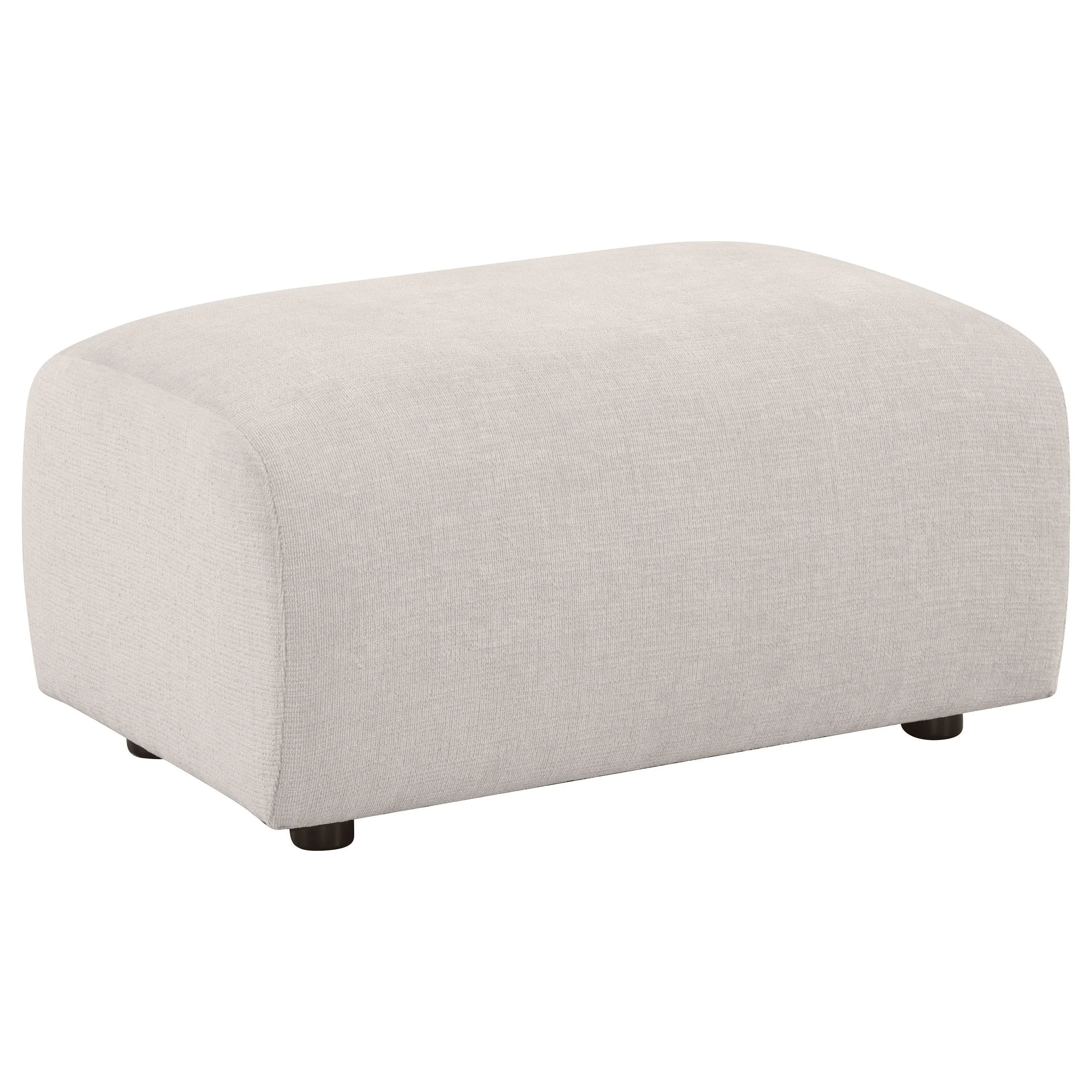 Burnett Ivory 4-piece Chenille Upholstered Sofa Set - Image 9