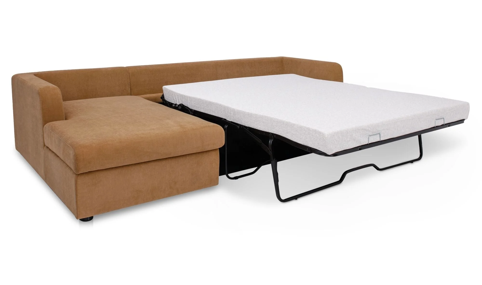 Burrow Sleeper Sectional With Storage Chaise Ginger - Image 2