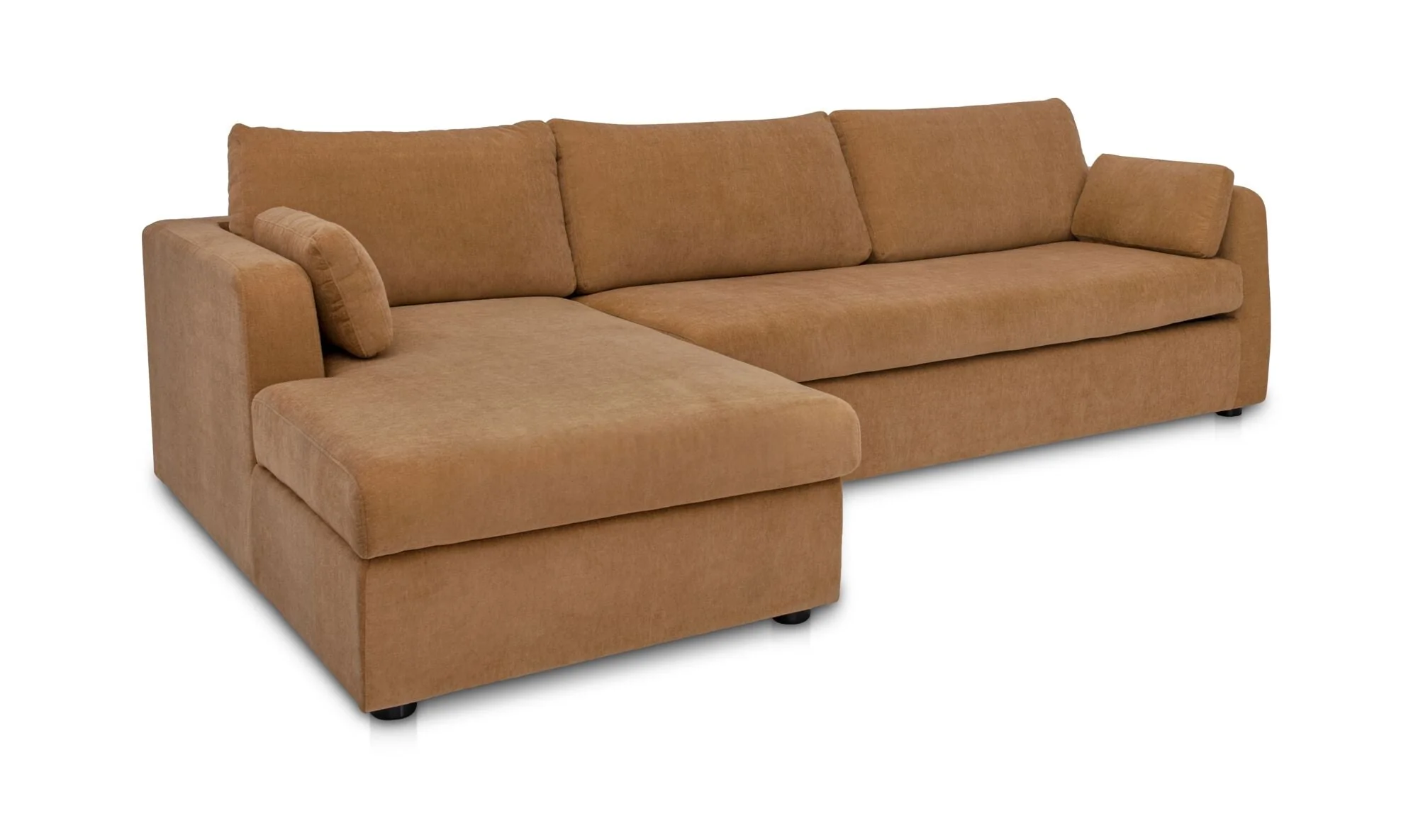 Burrow Sleeper Sectional With Storage Chaise Ginger - Image 4