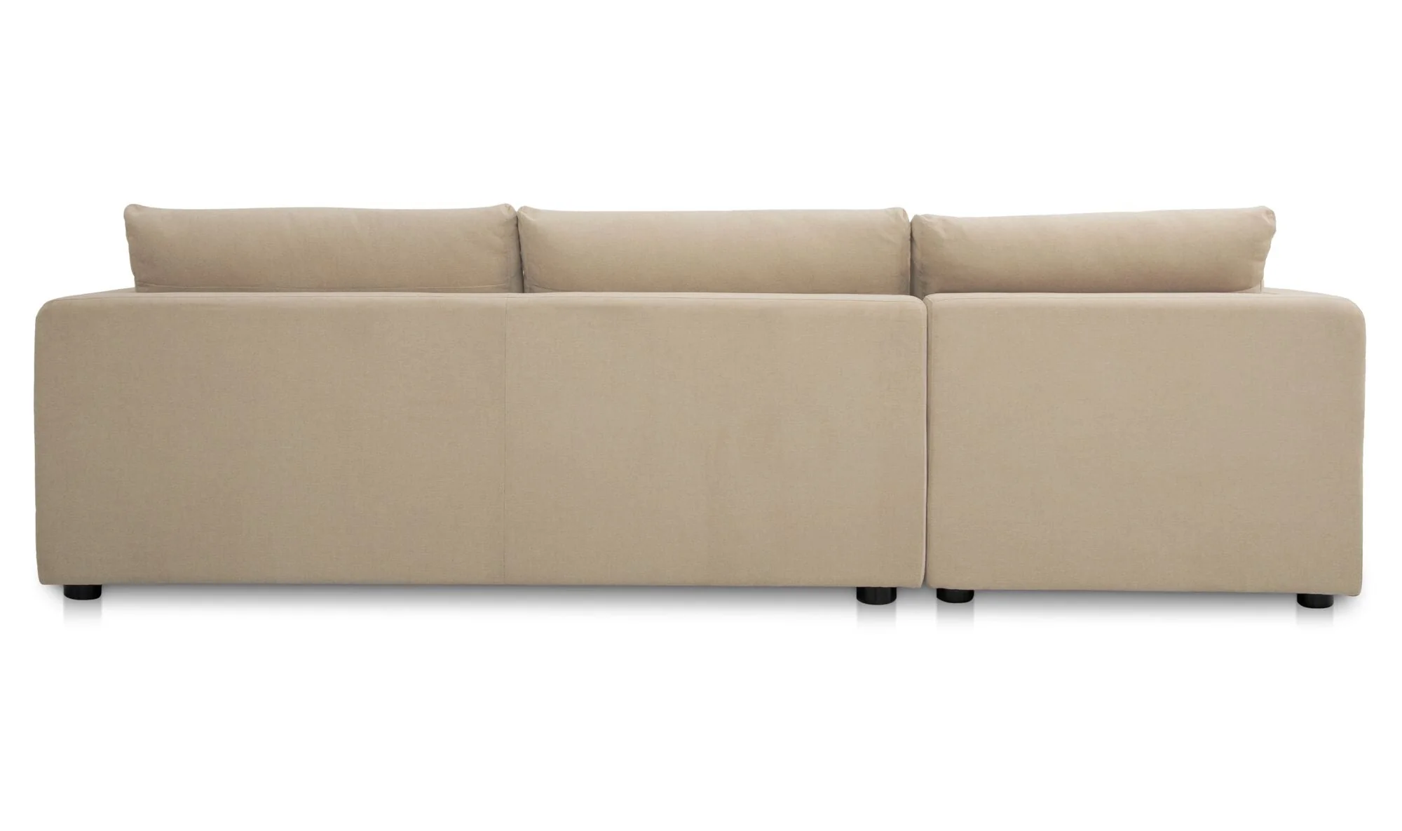 Burrow Sleeper Sectional With Storage Chaise Sand - Image 7