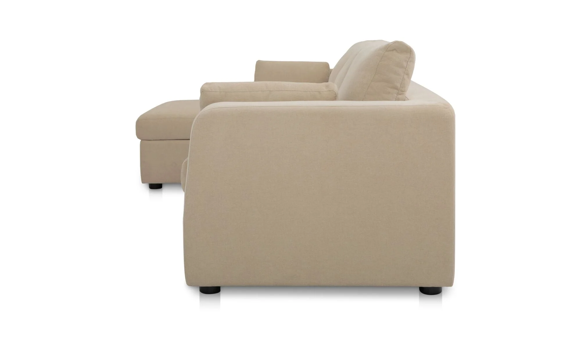 Burrow Sleeper Sectional With Storage Chaise Sand - Image 8