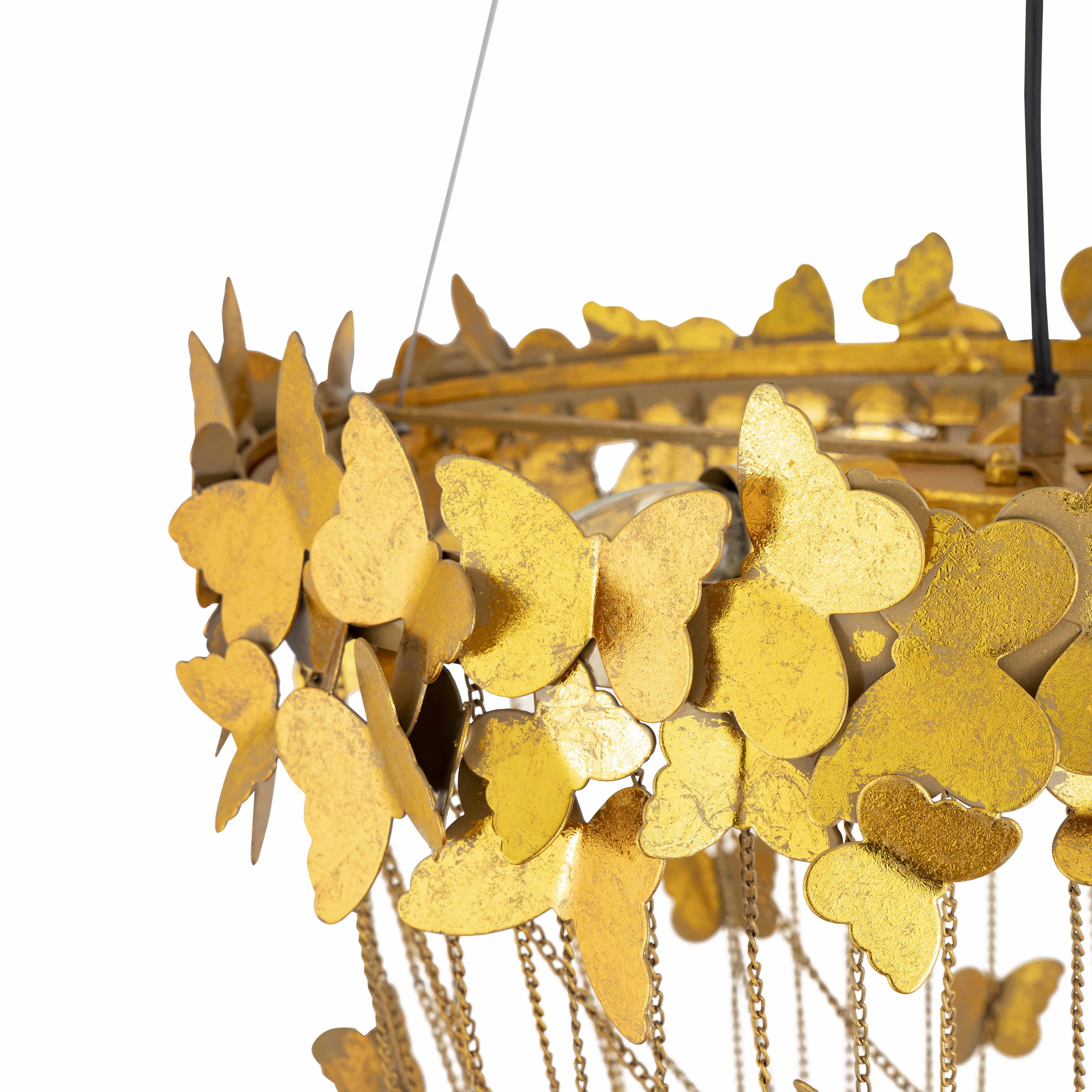 Butterfly Gold Chandelier - Image 4