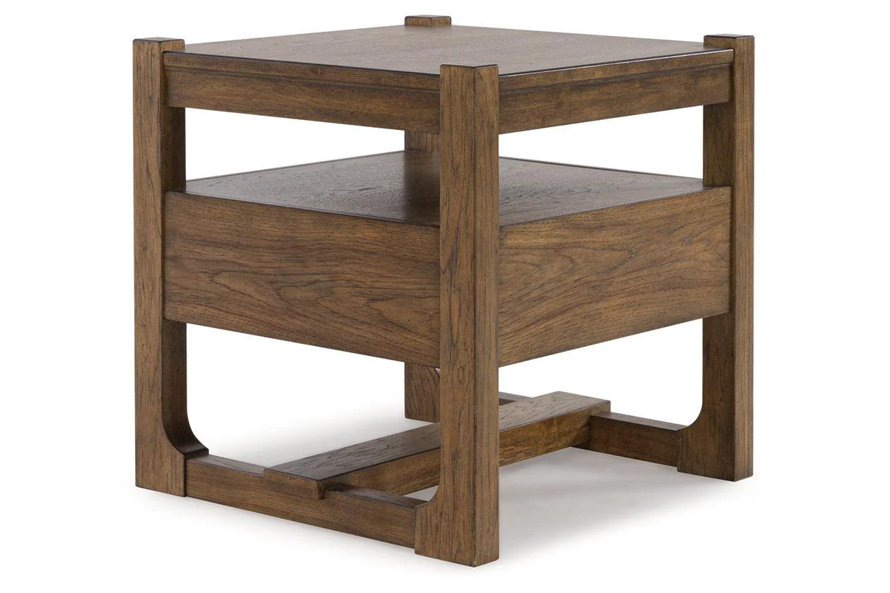 Cabalynn Light Brown Coffee Table and 2 End Tables - Image 12