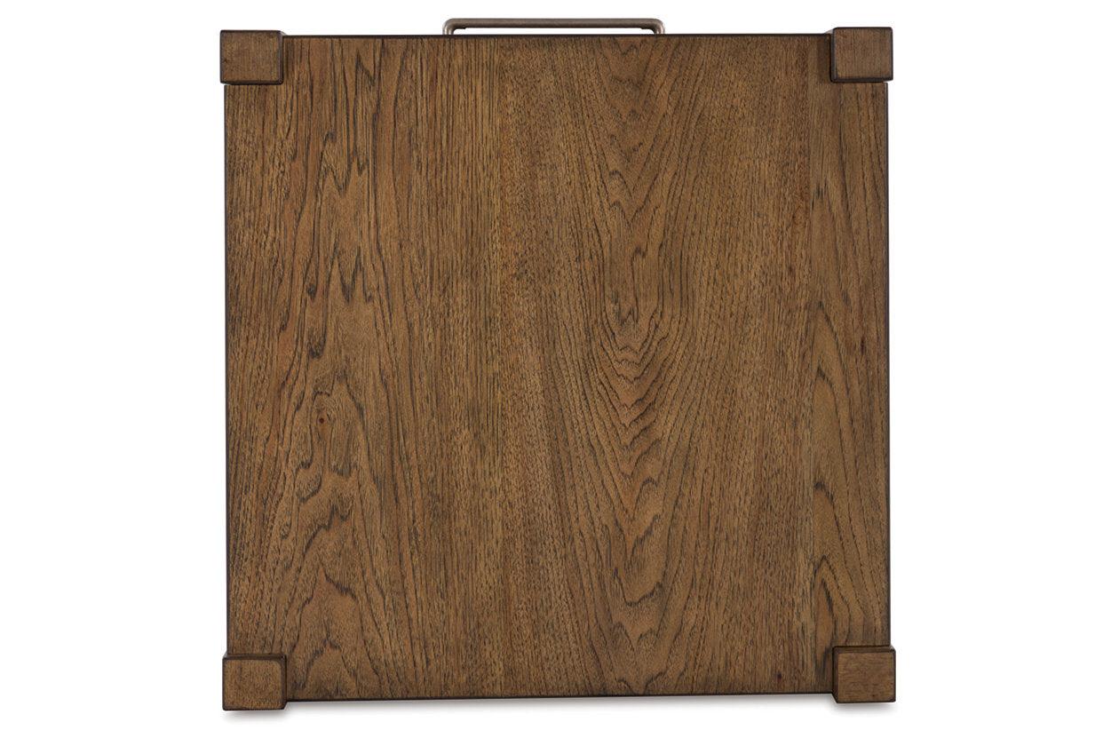 Cabalynn Light Brown Coffee Table and 2 End Tables - Image 13
