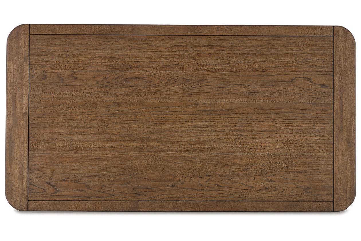 Cabalynn Light Brown Coffee Table and 2 End Tables - Image 6