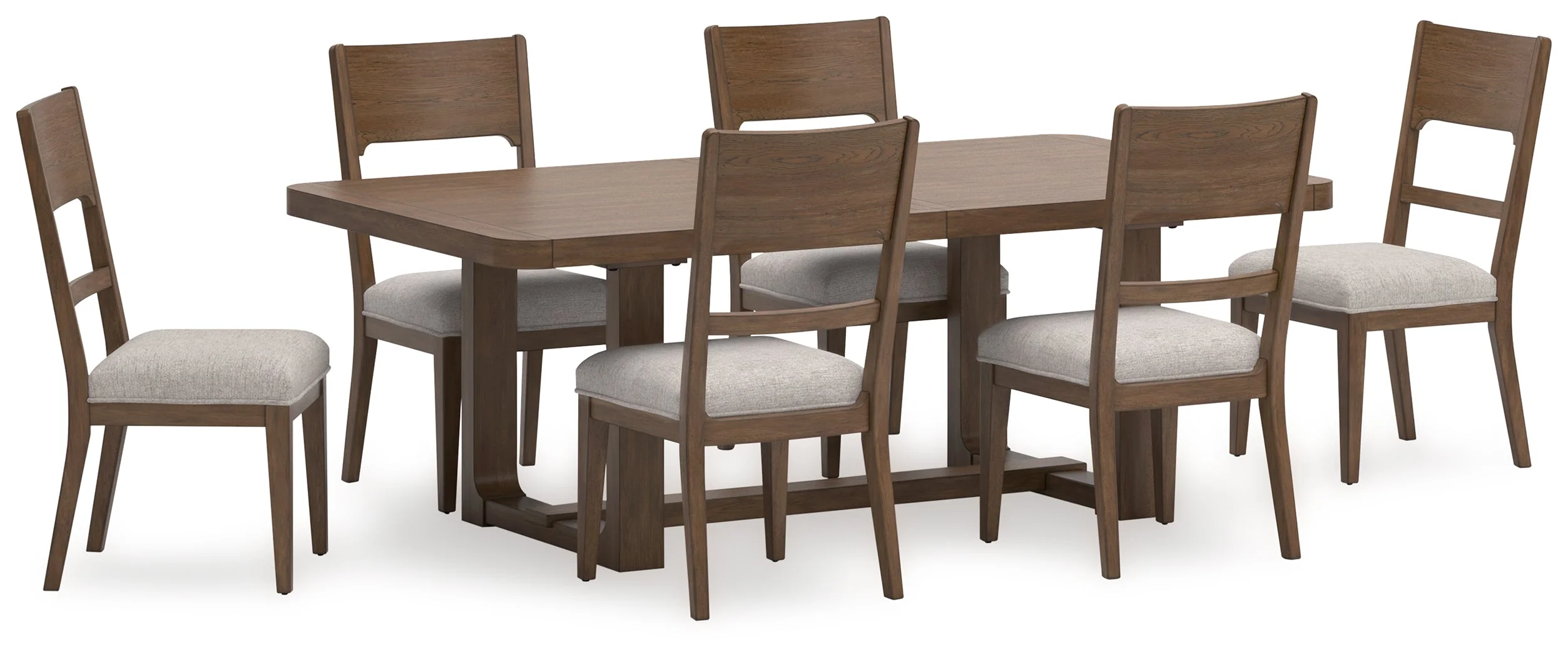Cabalynn Light Brown Extension Dining Room Set - Image 5