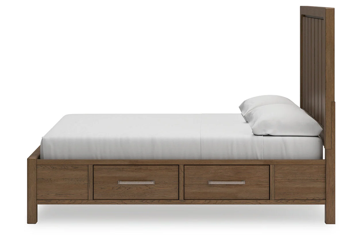 Cabalynn Light Brown Storage Platform Bedroom Set - Image 7