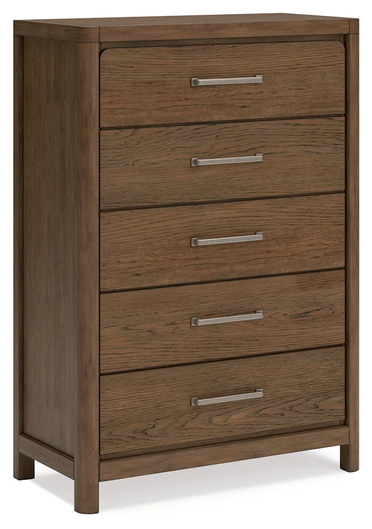 Cabalynn Light Brown Upholstered Panel Bedroom Set - Image 14
