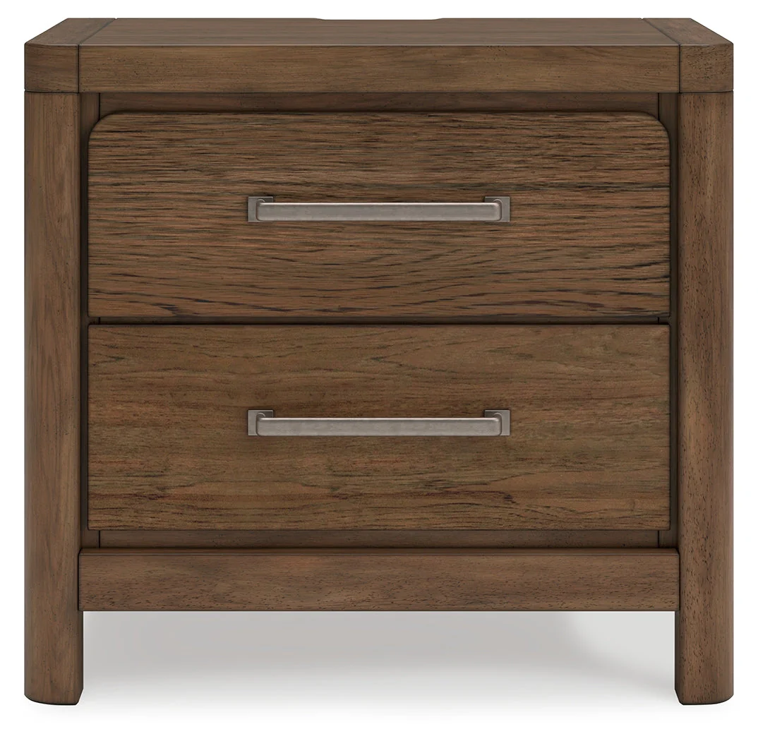 Cabalynn Light Brown Upholstered Panel Bedroom Set - Image 19