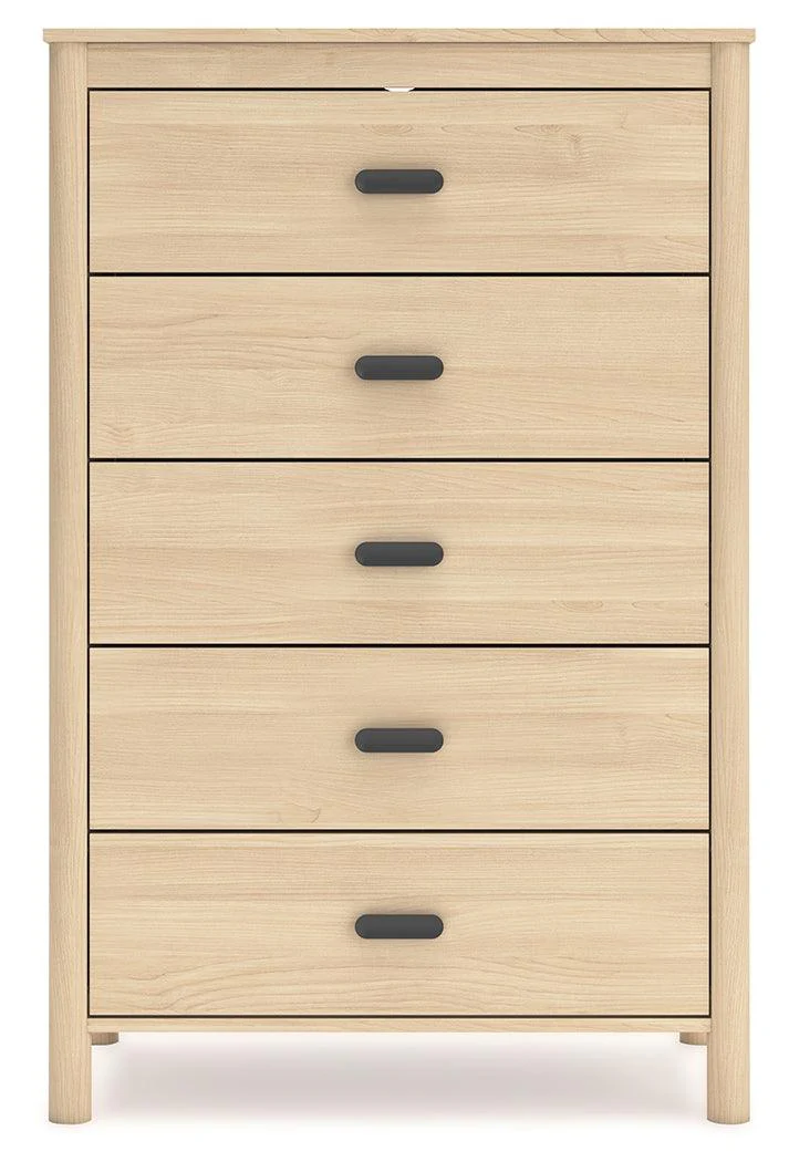 Cabinella Tan Chest of Drawers - Image 4