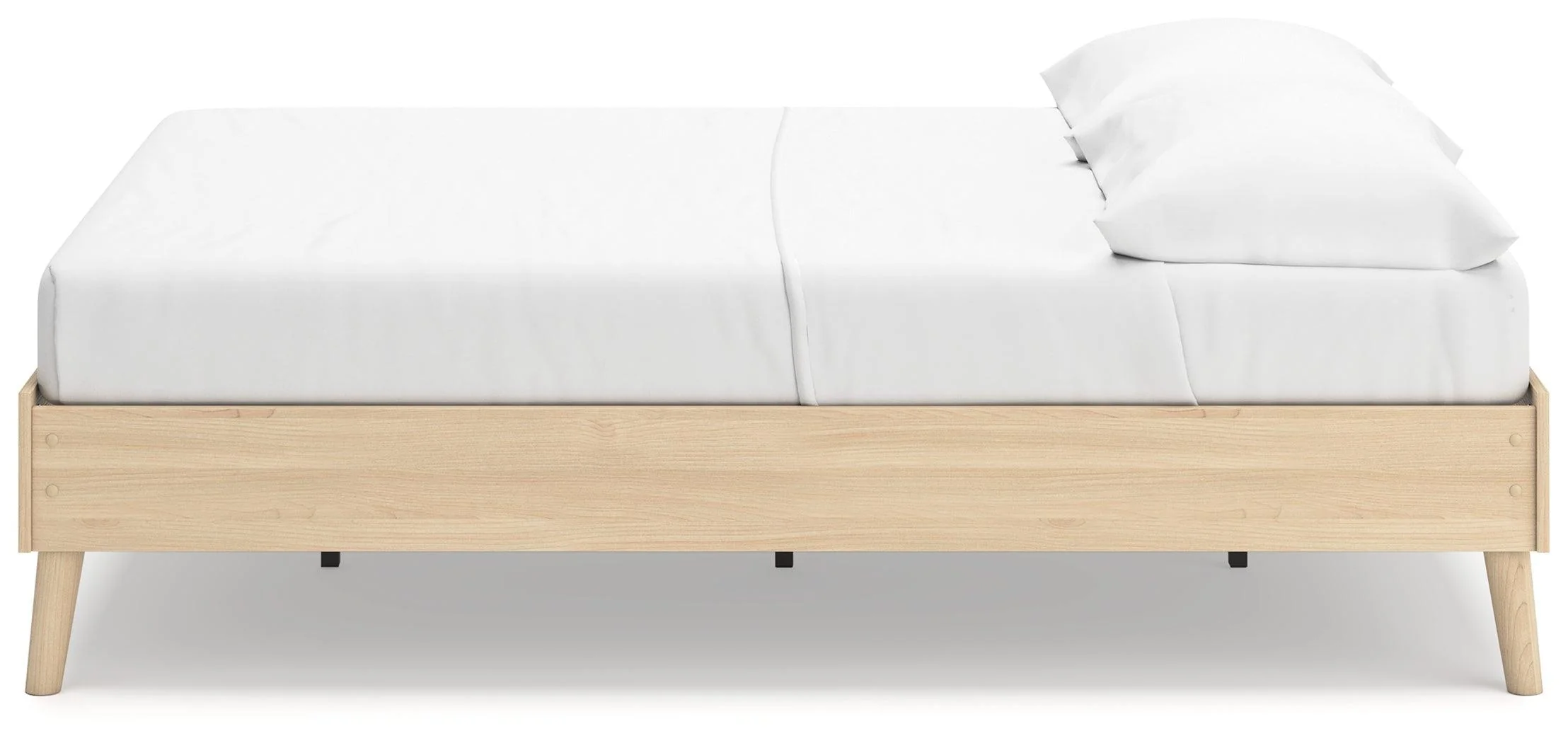 Cabinella Tan Full Platform Bed - Image 6