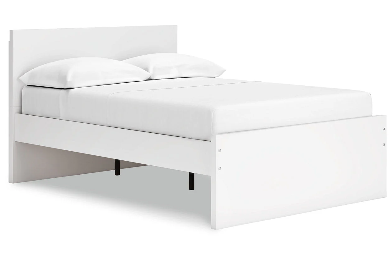 Cadmori Black/White Upholstered Platform Bedroom Set - Image 11