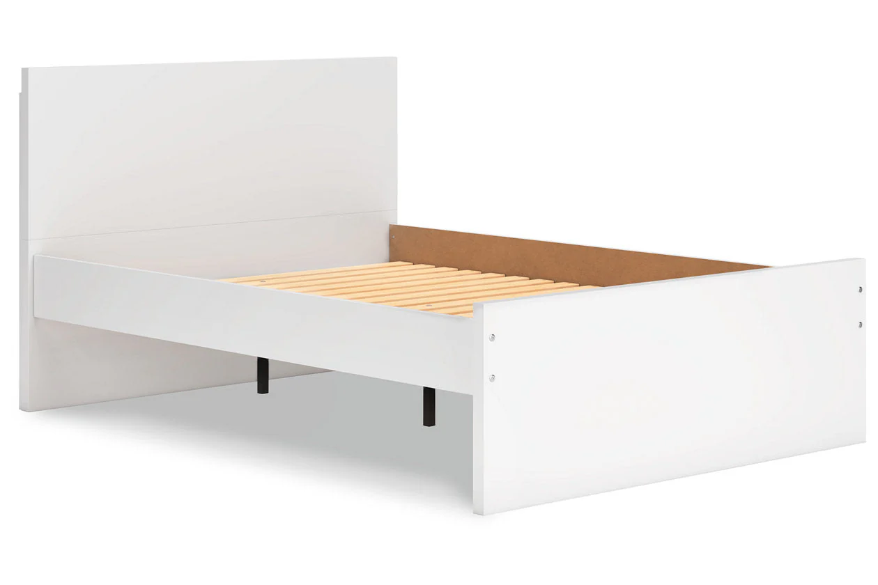 Cadmori Black/White Upholstered Platform Bedroom Set - Image 12