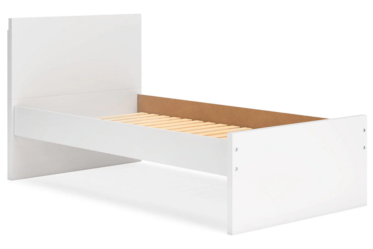 Cadmori Black/White Upholstered Platform Bedroom Set - Image 6
