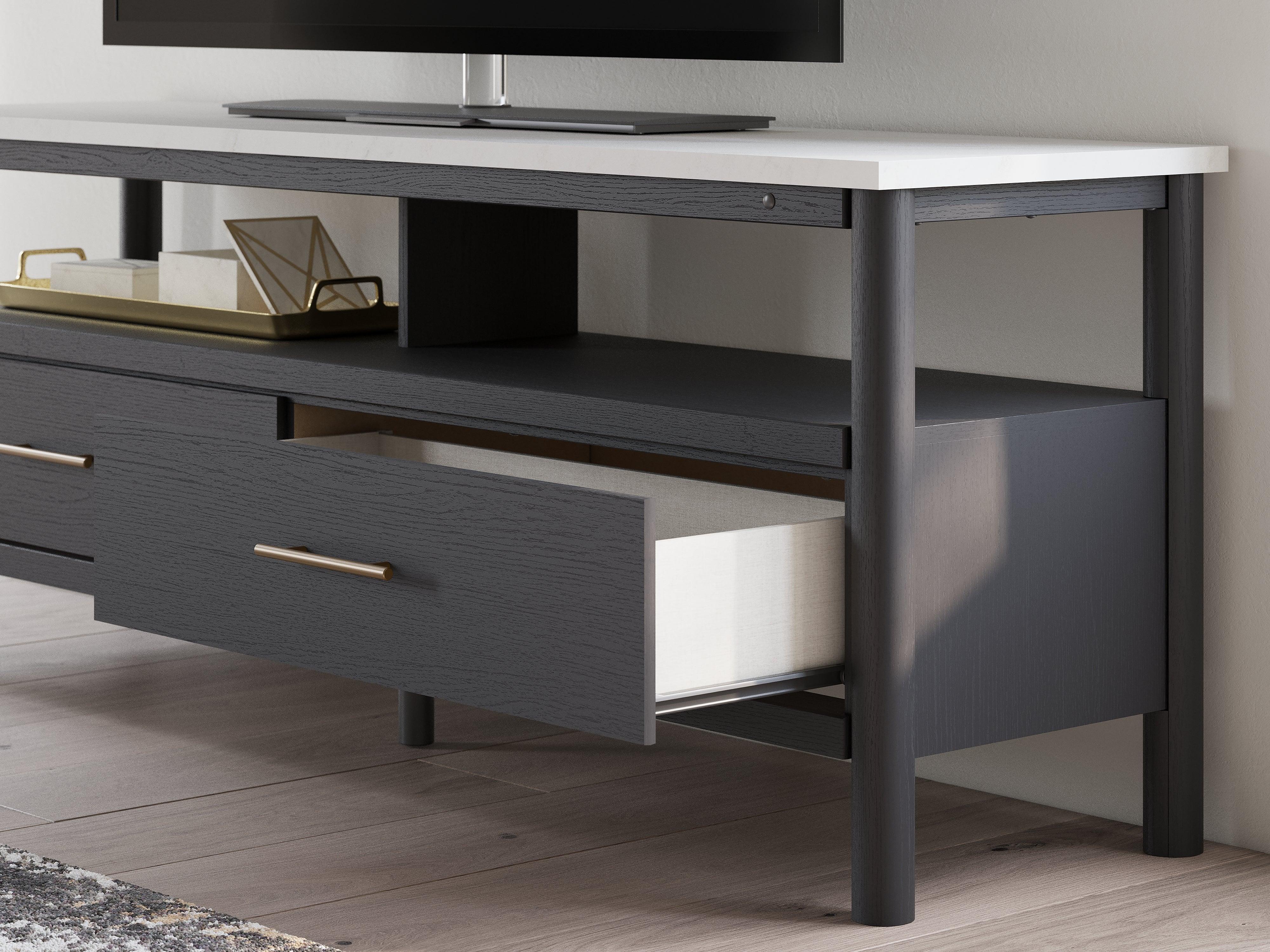 Cadmori Two-tone 71" TV Stand - Image 11