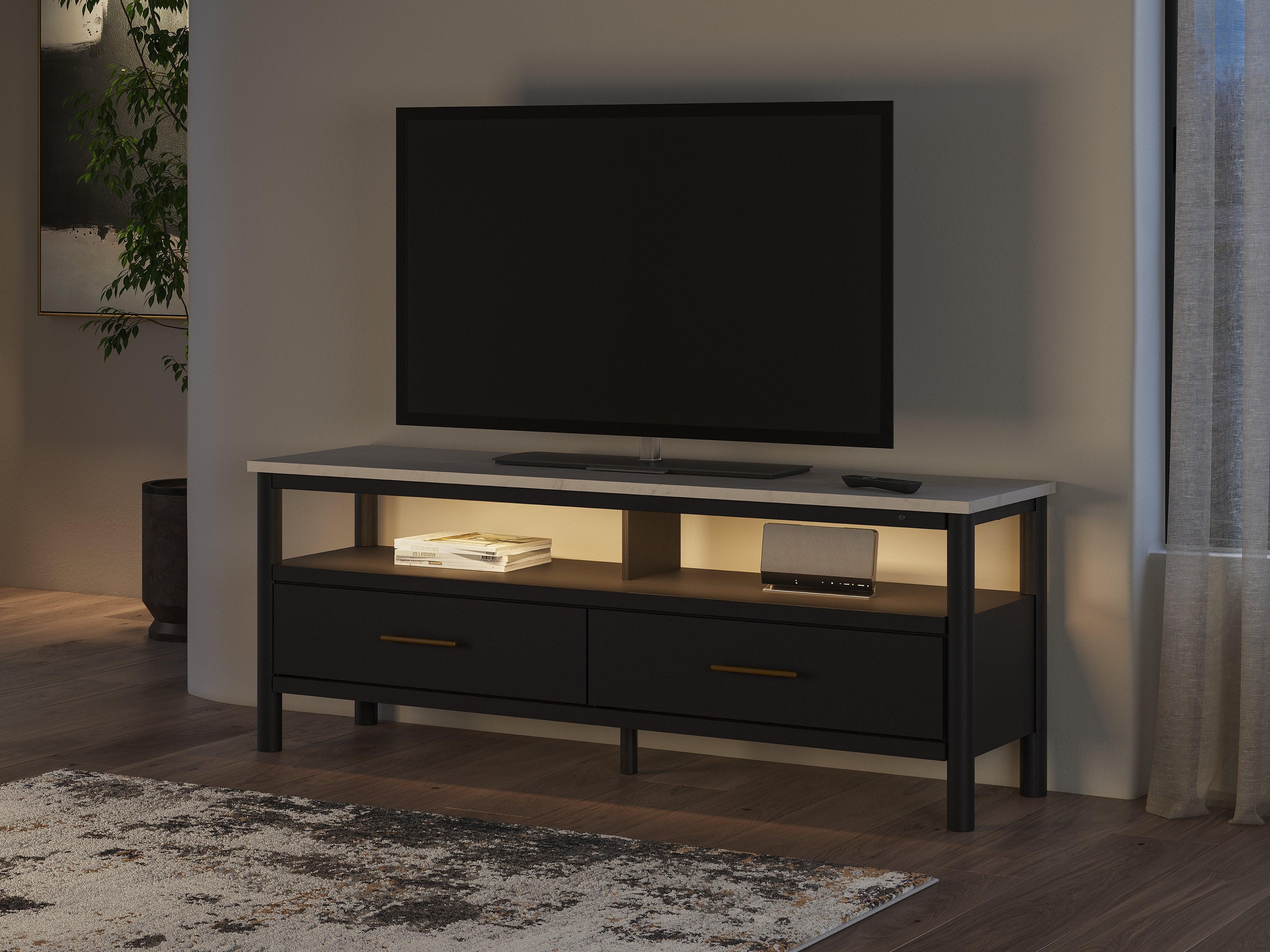 Cadmori Two-tone 71" TV Stand - Image 12