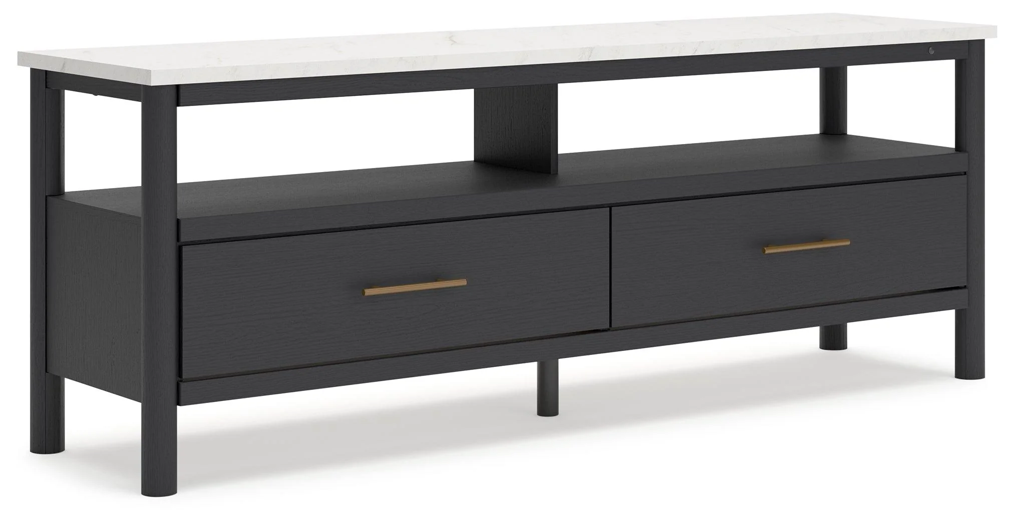 Cadmori Two-tone 71" TV Stand - Image 2