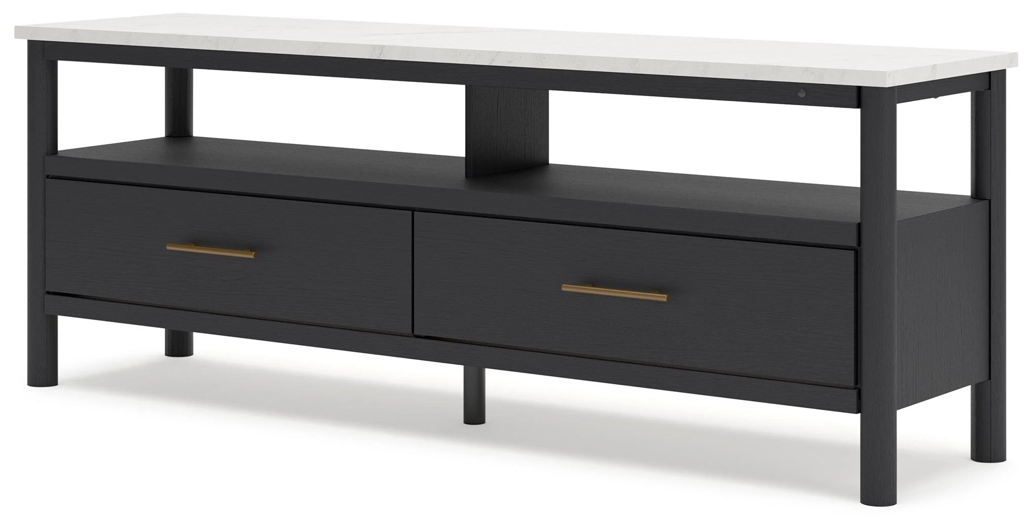 Cadmori Two-tone 71" TV Stand - Image 3