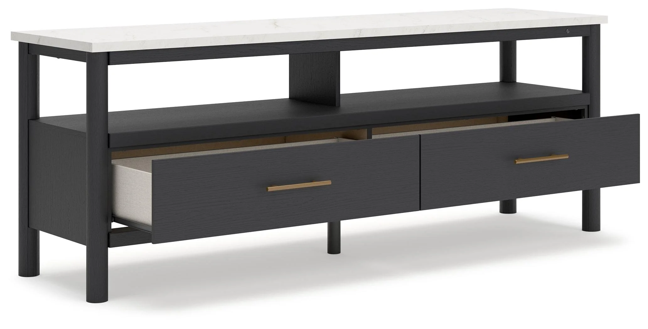 Cadmori Two-tone 71" TV Stand - Image 5