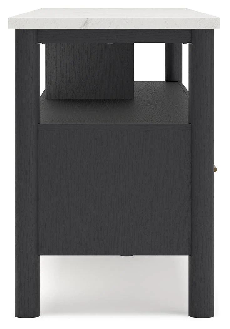 Cadmori Two-tone 71" TV Stand - Image 9