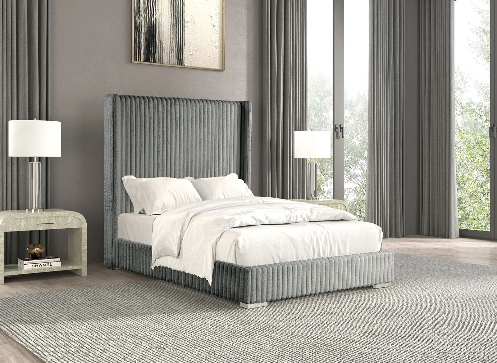 Cadwell Gray Full Bed - Image 3