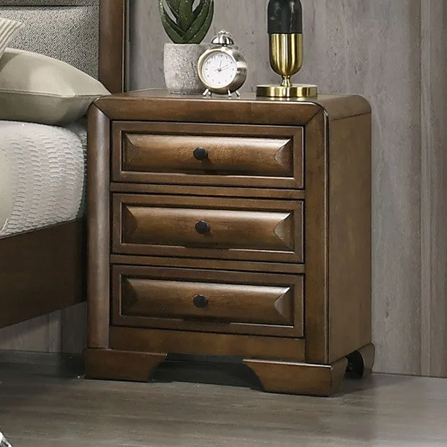 Caerwys Brown/Light Gray 4-Piece Queen Bedroom Set - Image 3