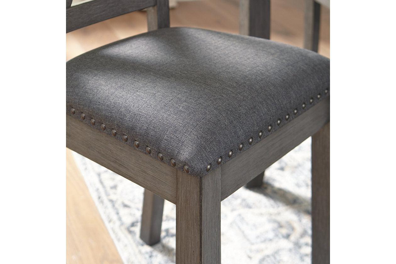 Caitbrook Gray Dining Table and 6 Chairs - Image 6